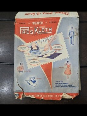 Vintage Weaver Pres Kloth